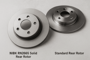 NiBK RN2665 Solid Rear Rotor