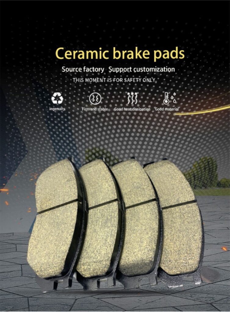 Ceramic Changan brake pads China
