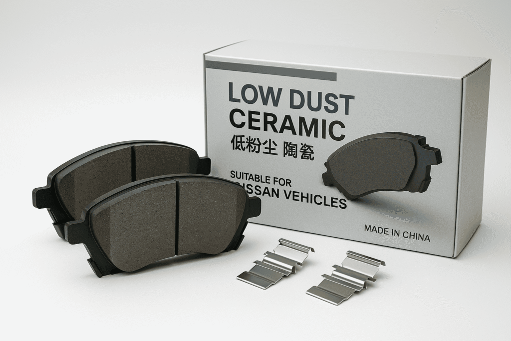 low dust Nissan brake pads China