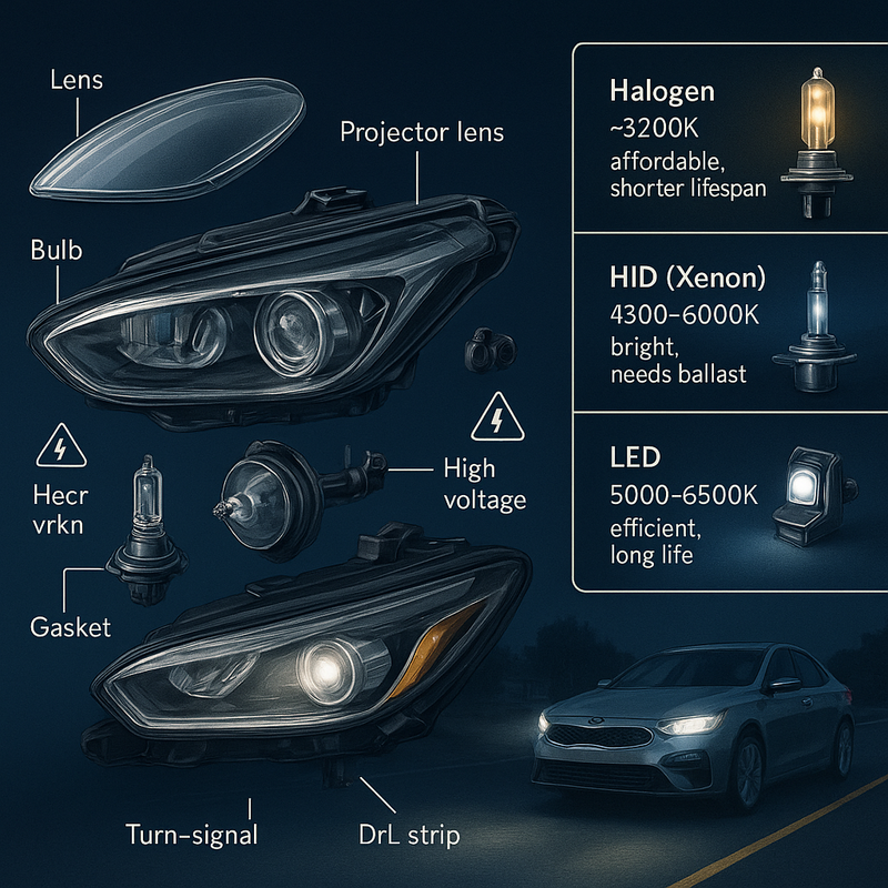 The Ultimate Guide to Kia Headlight Assembly: Everything