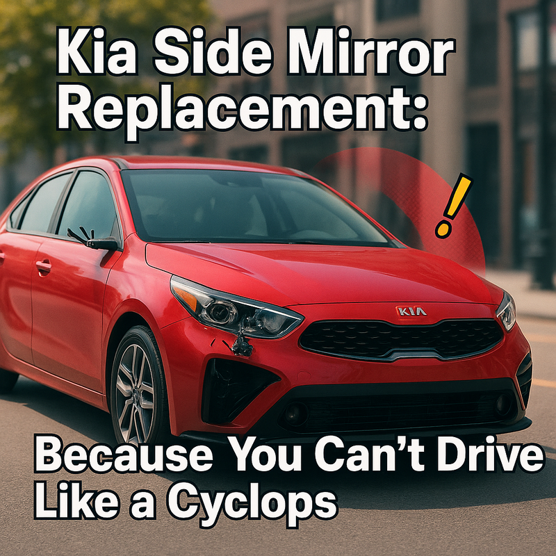Kia Side Mirror Replacement: Because You Can’t Drive