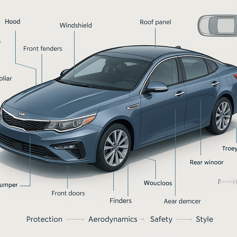 **Comprehensive Guide to Kia Optima Body Parts: Everything