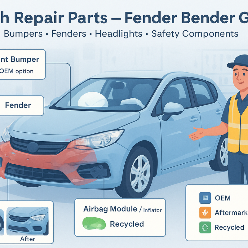 What Are Crash Repair Parts? A Complete Guide