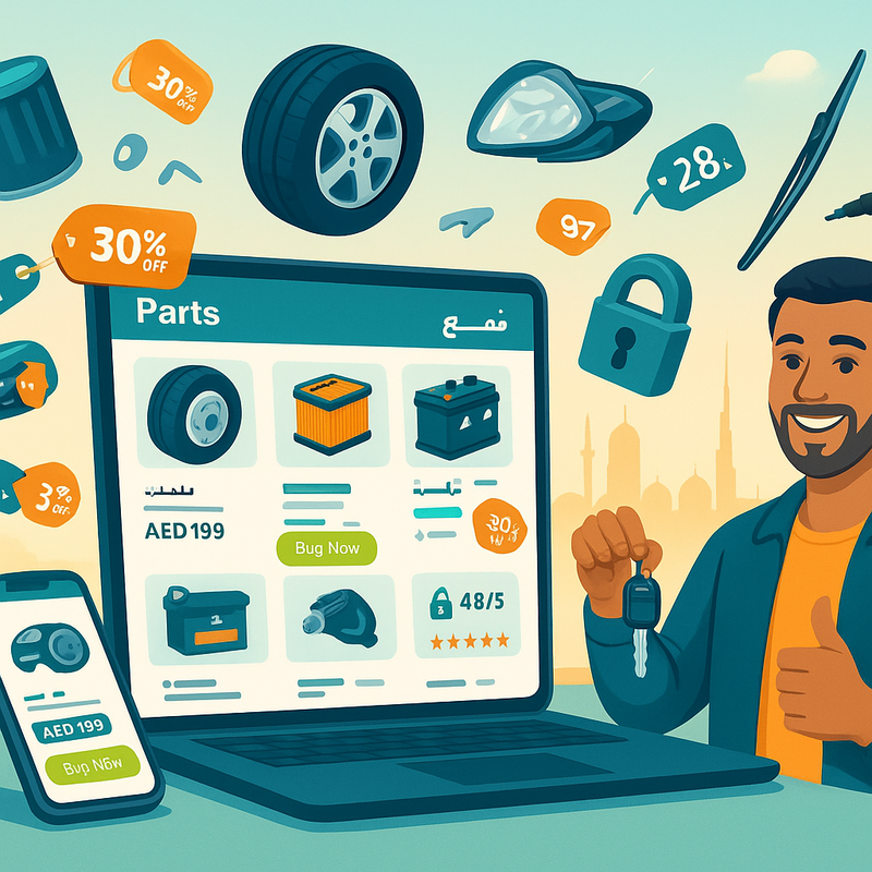 Buy Car Parts Online in UAE: The Ultimate