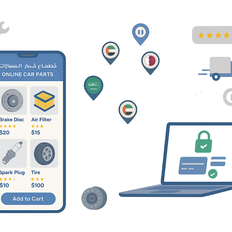 Reliable Online Car Parts Stores in the GCC: