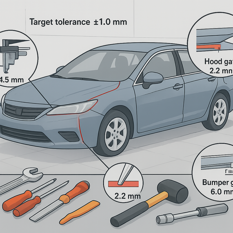 Car Panel Gap Repair Guide: How to Fix